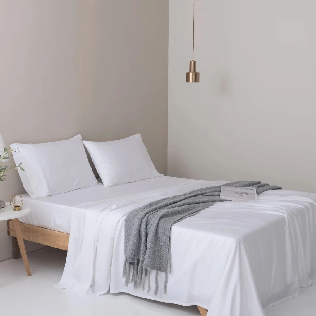 Bamboo Sheet Set - White