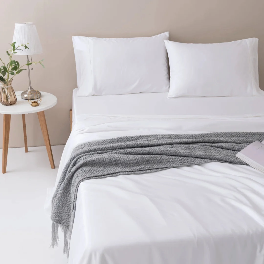 Bamboo Sheet Set - White