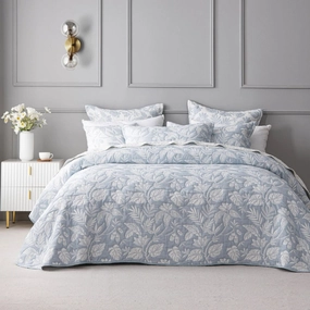 Bianca Laurieton Blue Bedspread Set