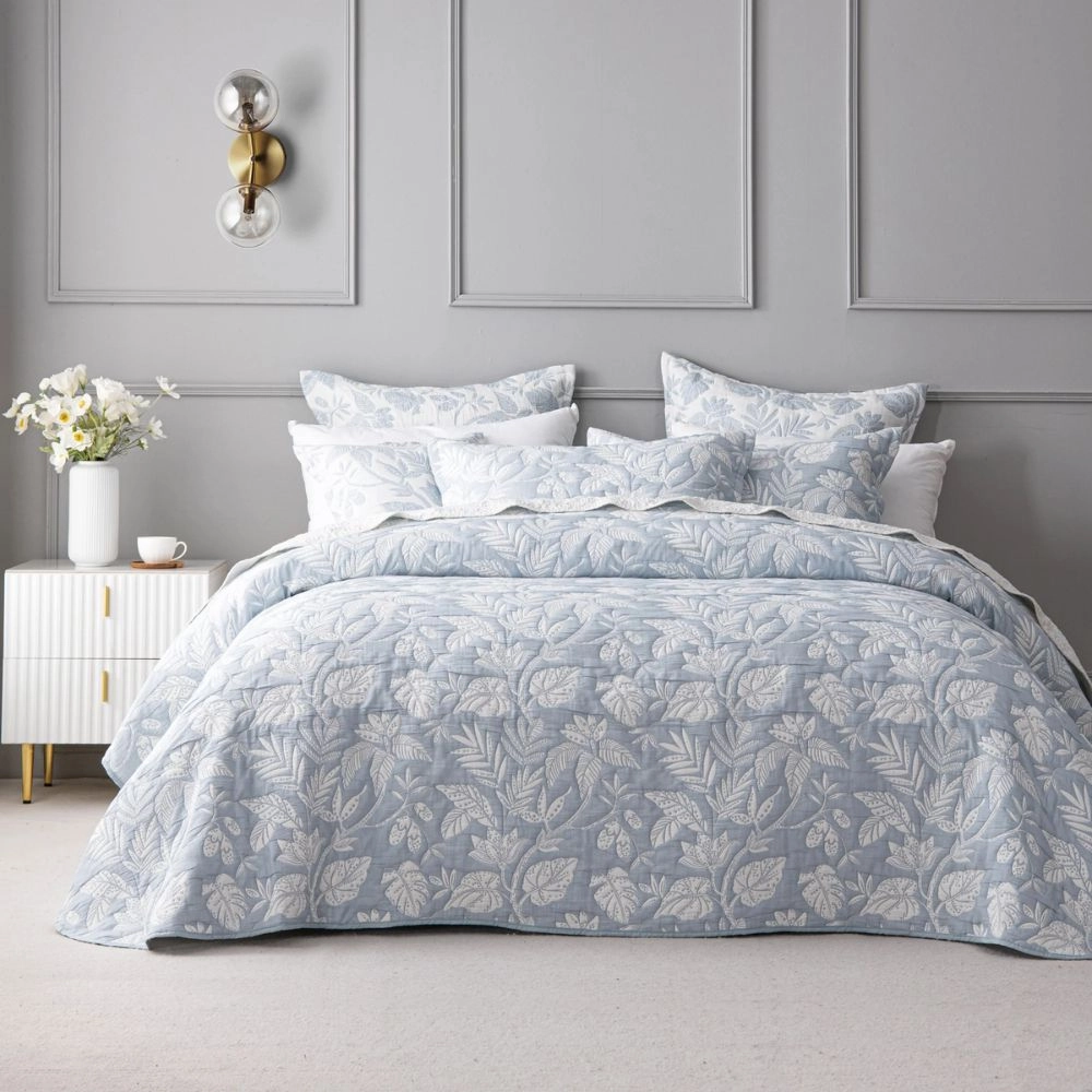 Bianca Laurieton Blue Bedspread Set
