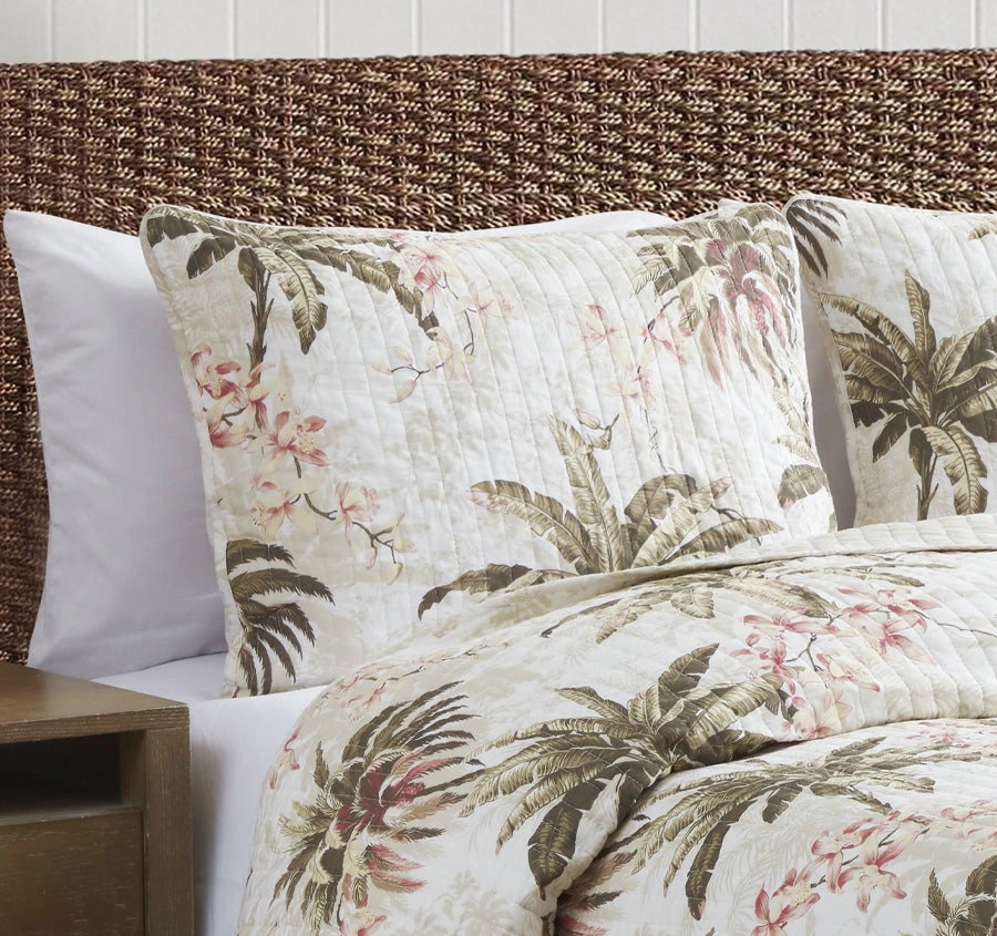 Bonny Cove Coverlet Set Coconut