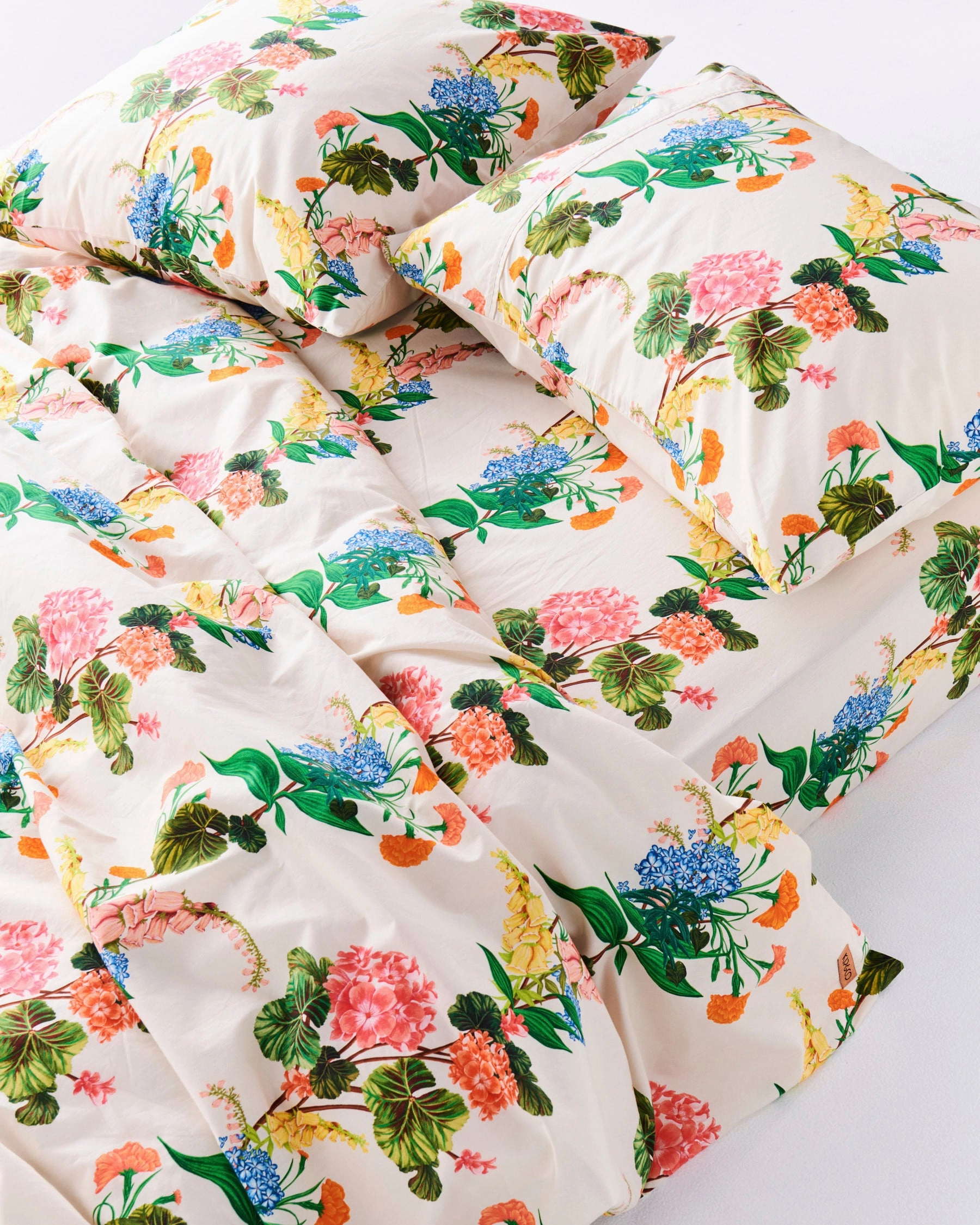 Bouquet Beauty Organic Cotton Flat Sheet (US)