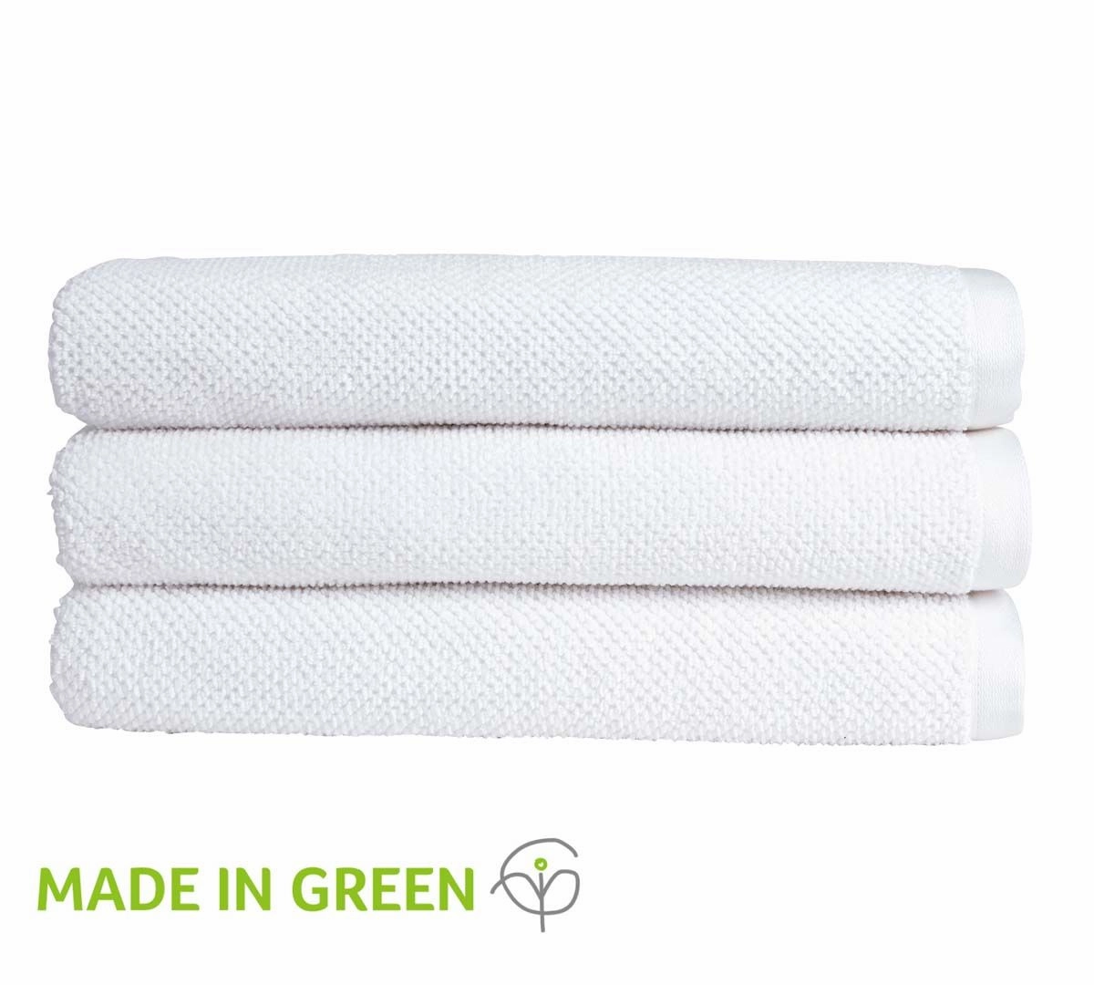 Brixton Bath Towel Range WHITE by Christy England