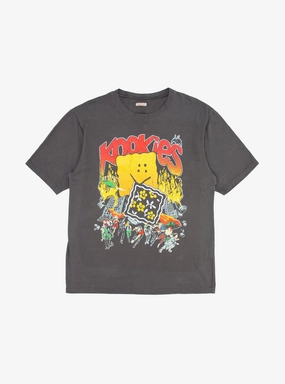 Buster Peckish Bowy Crew T-Shirt Faded Black