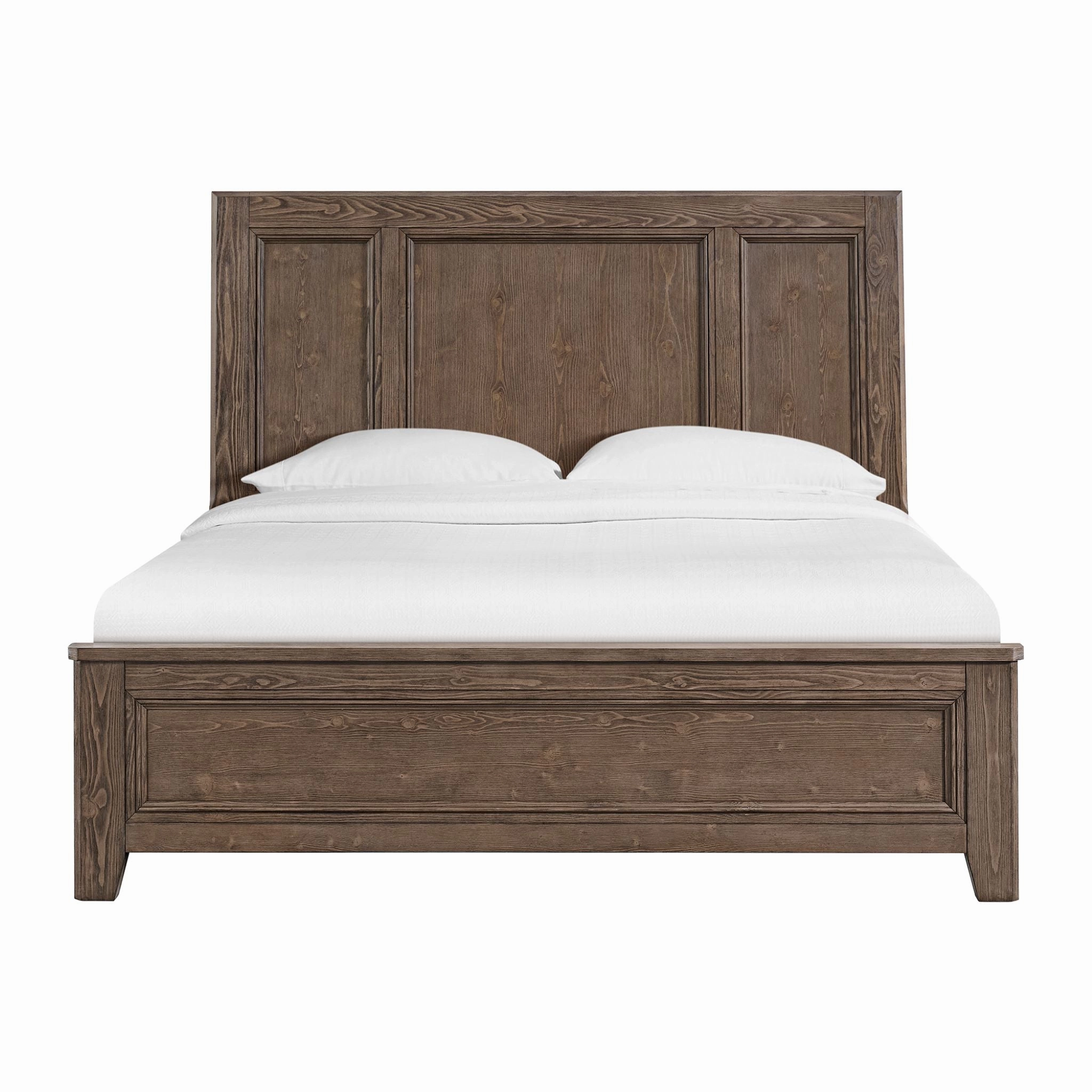 Carlson 3 - Piece Queen Panel Bed - Weathered Chestnut