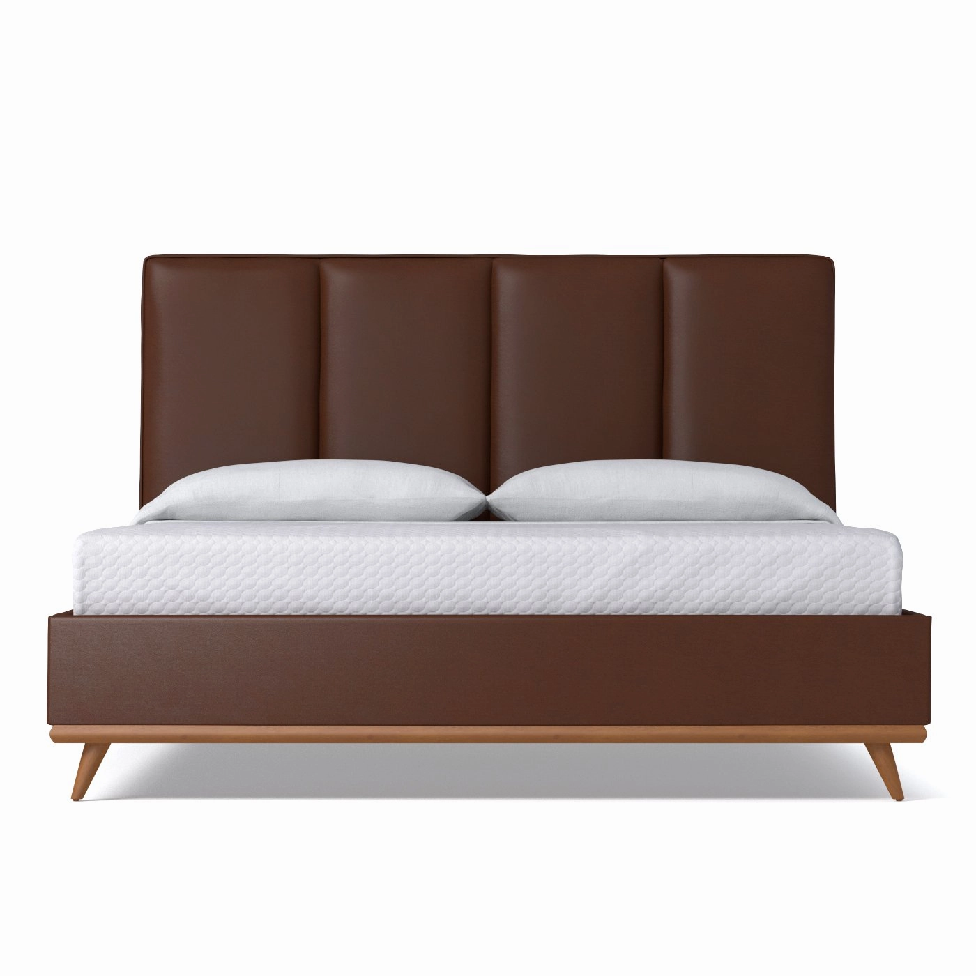 Carter Upholstered Bed VEGAN LEATHER