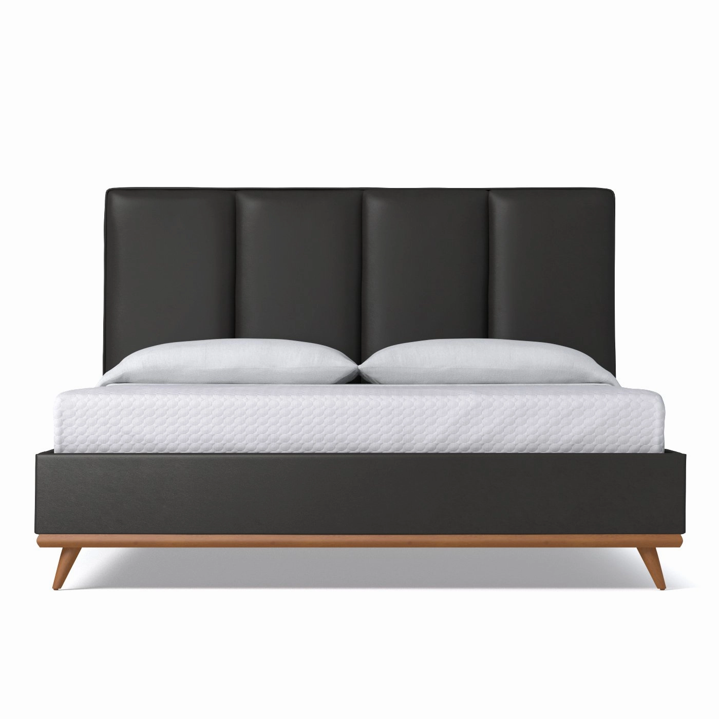 Carter Upholstered Bed VEGAN LEATHER