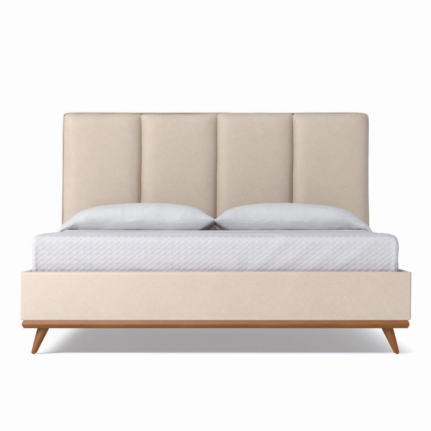 Carter Upholstered Bed VEGAN LEATHER