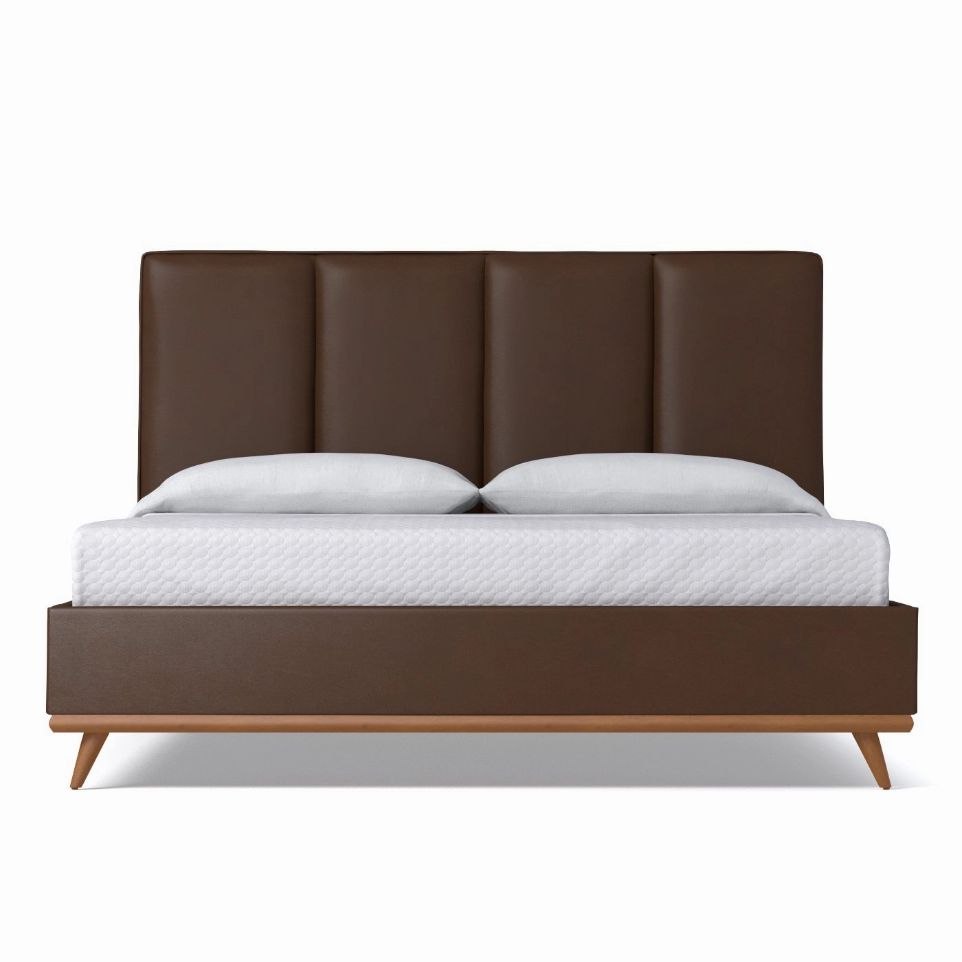 Carter Upholstered Bed VEGAN LEATHER