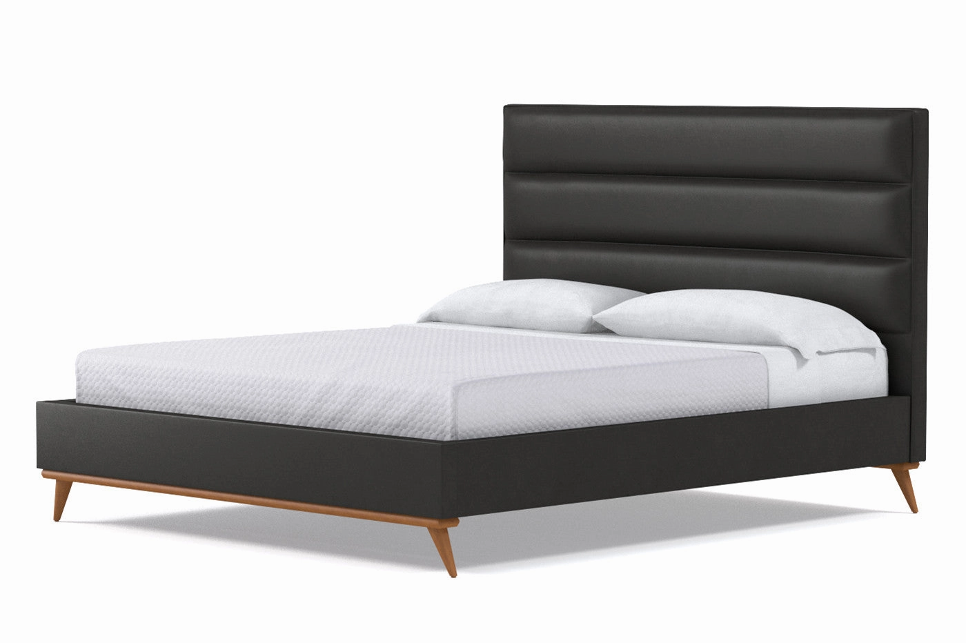 Cooper Upholstered Bed VEGAN LEATHER