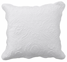 Cordelia European Pillowcase White