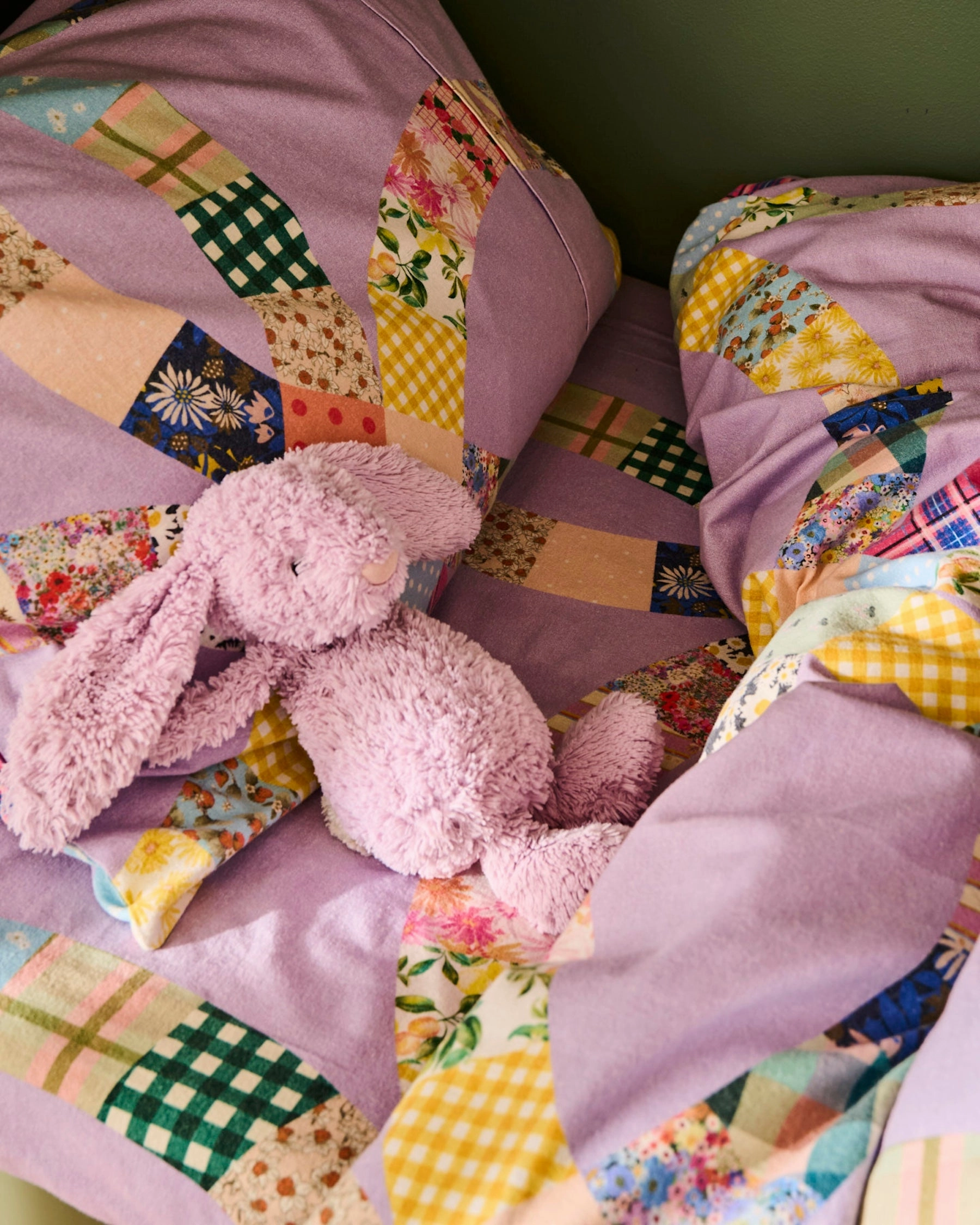 Cosy Cabin Flannelette Flat Sheet