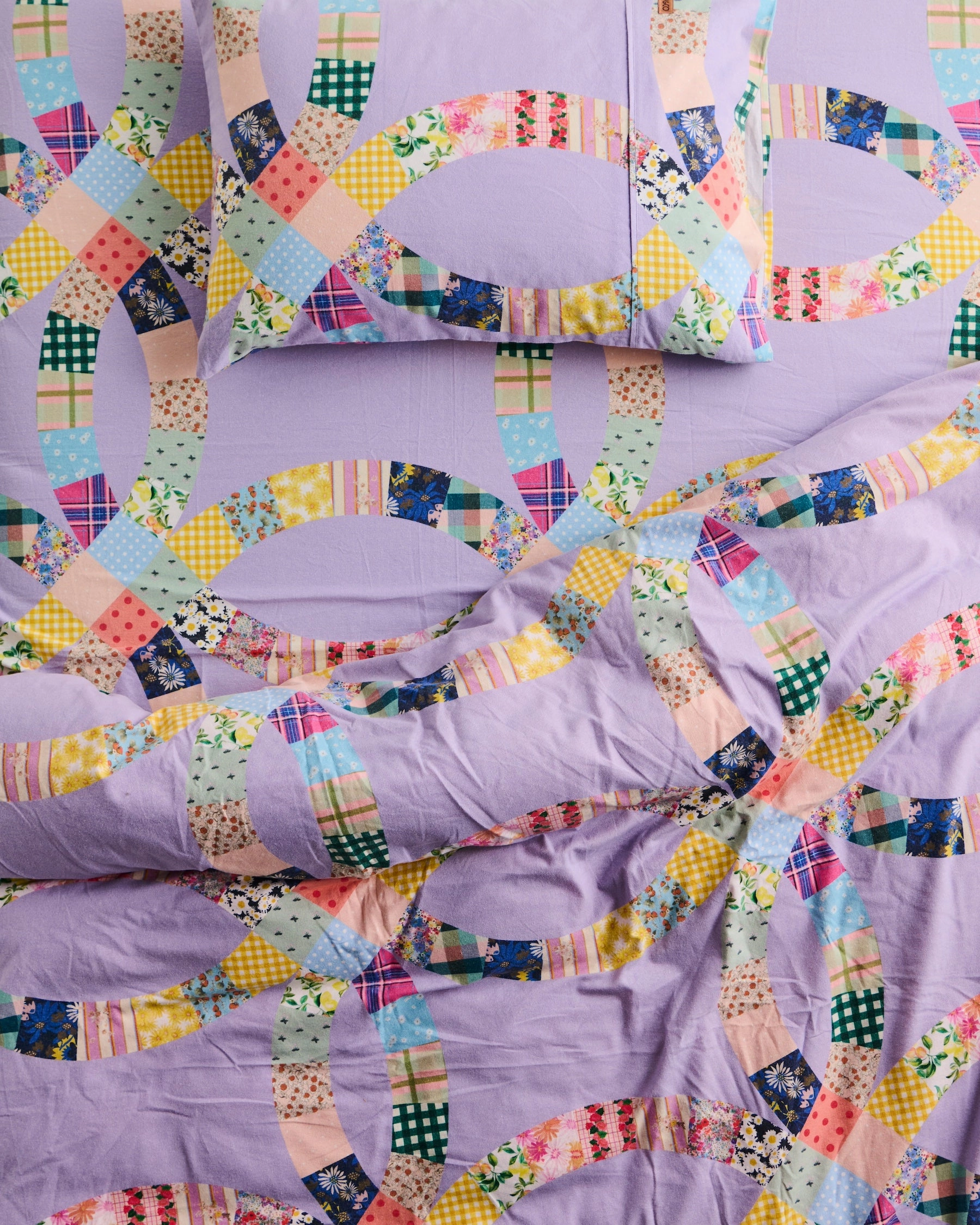 Cosy Cabin Flannelette Flat Sheet