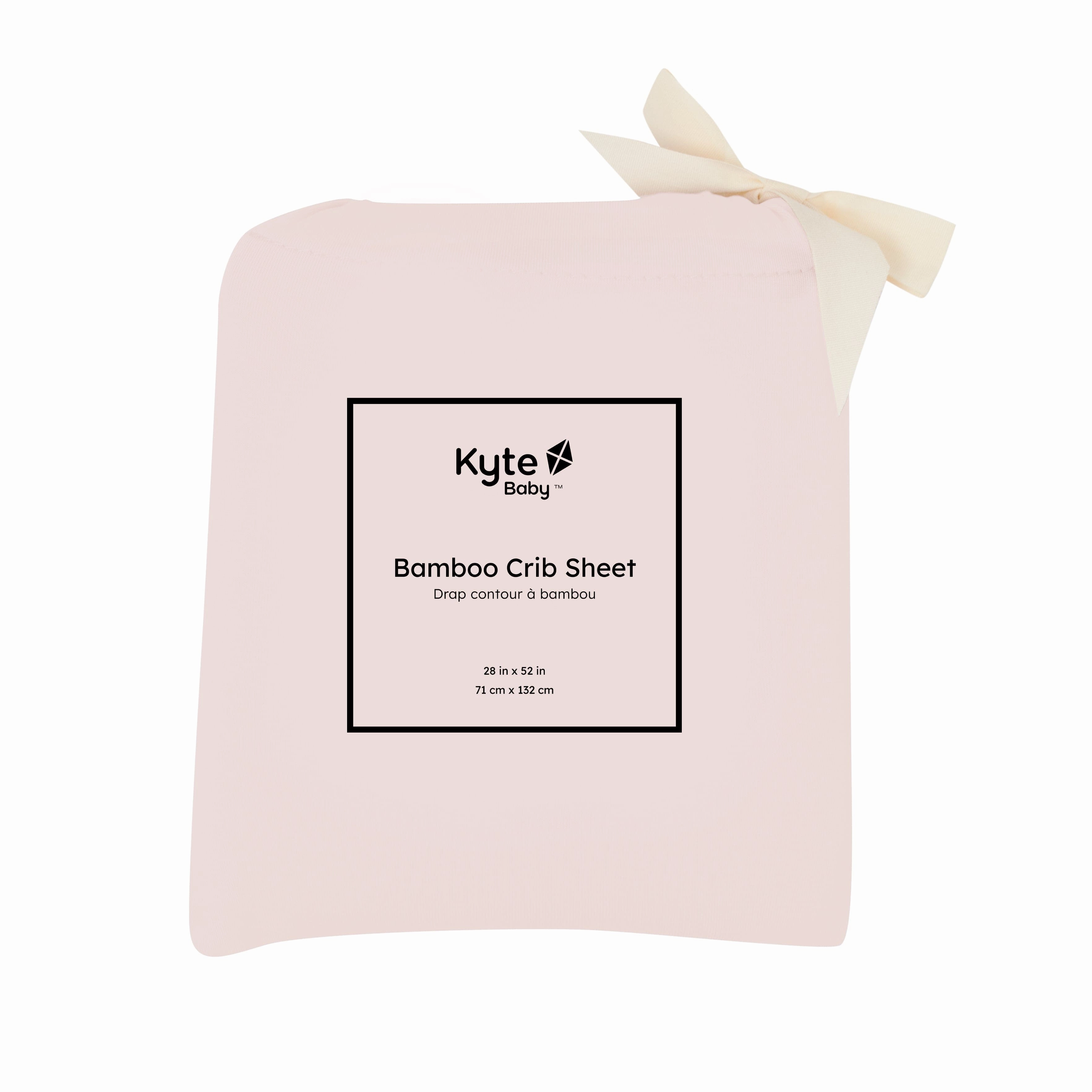 Crib Sheet in Blush