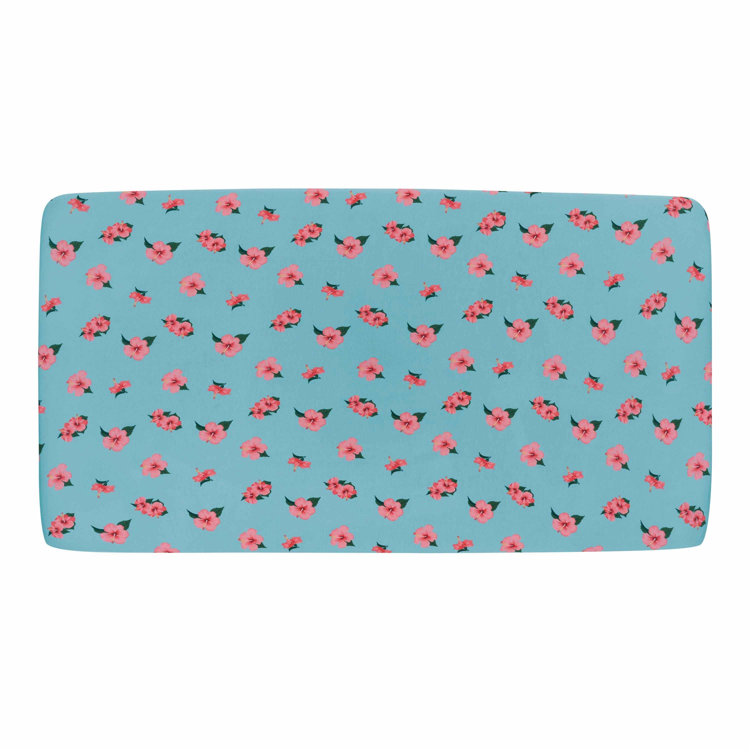Crib Sheet in Hibiscus
