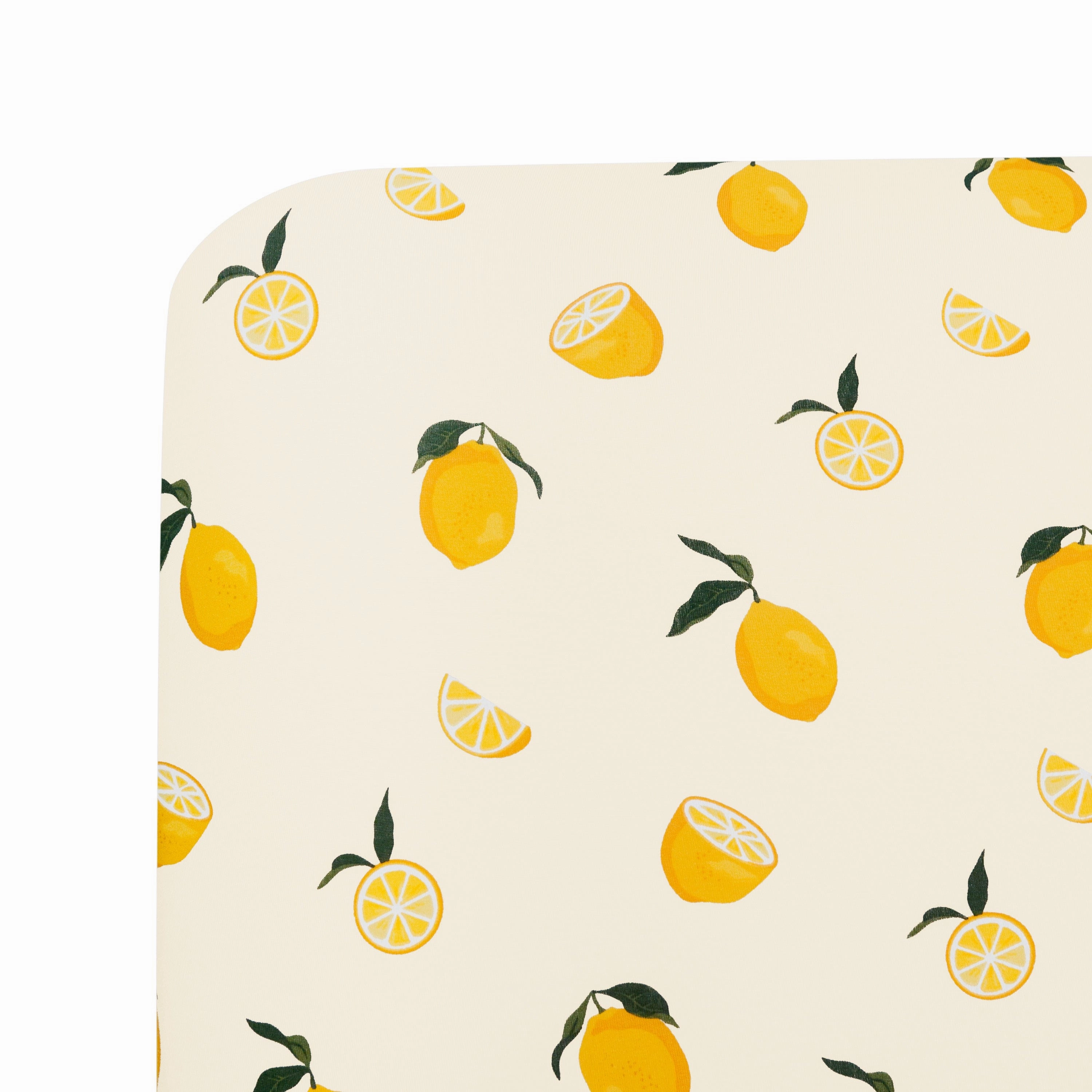 Crib Sheet in Lemon