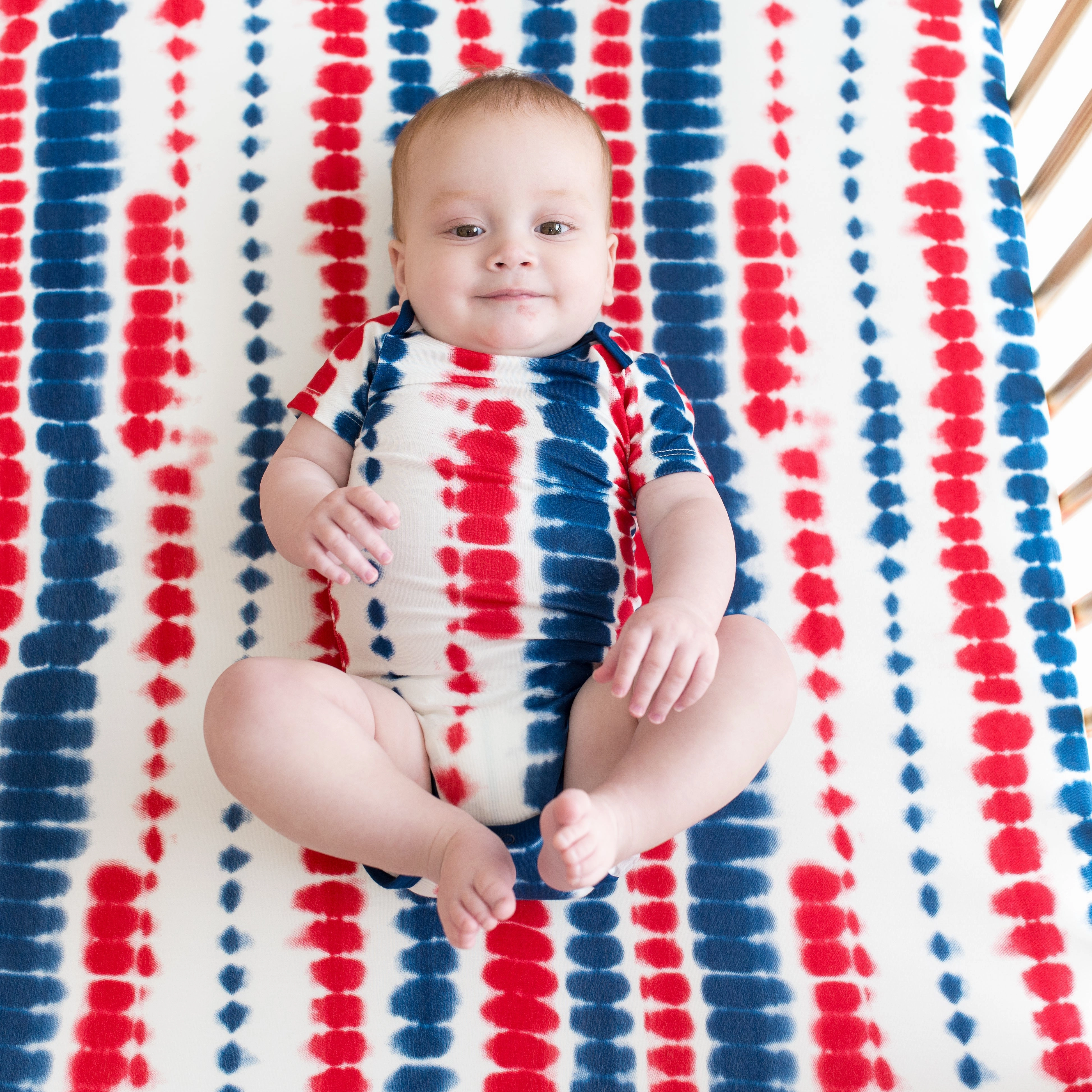 Crib Sheet in Liberty Rip Tide