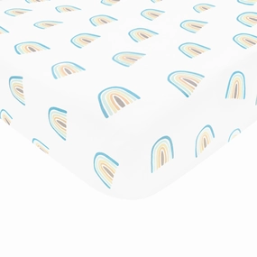 Crib Sheet in Makai Rainbow