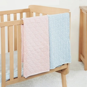 Diamond Jacquard Cotton Blanket