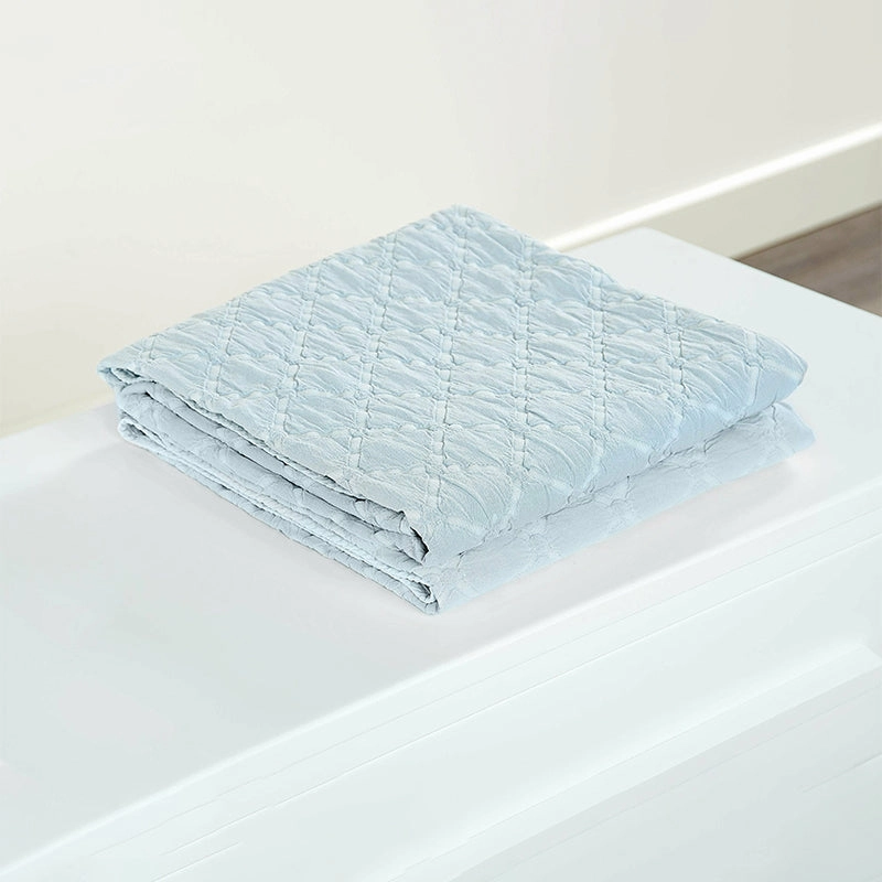 Diamond Jacquard Cotton Blanket