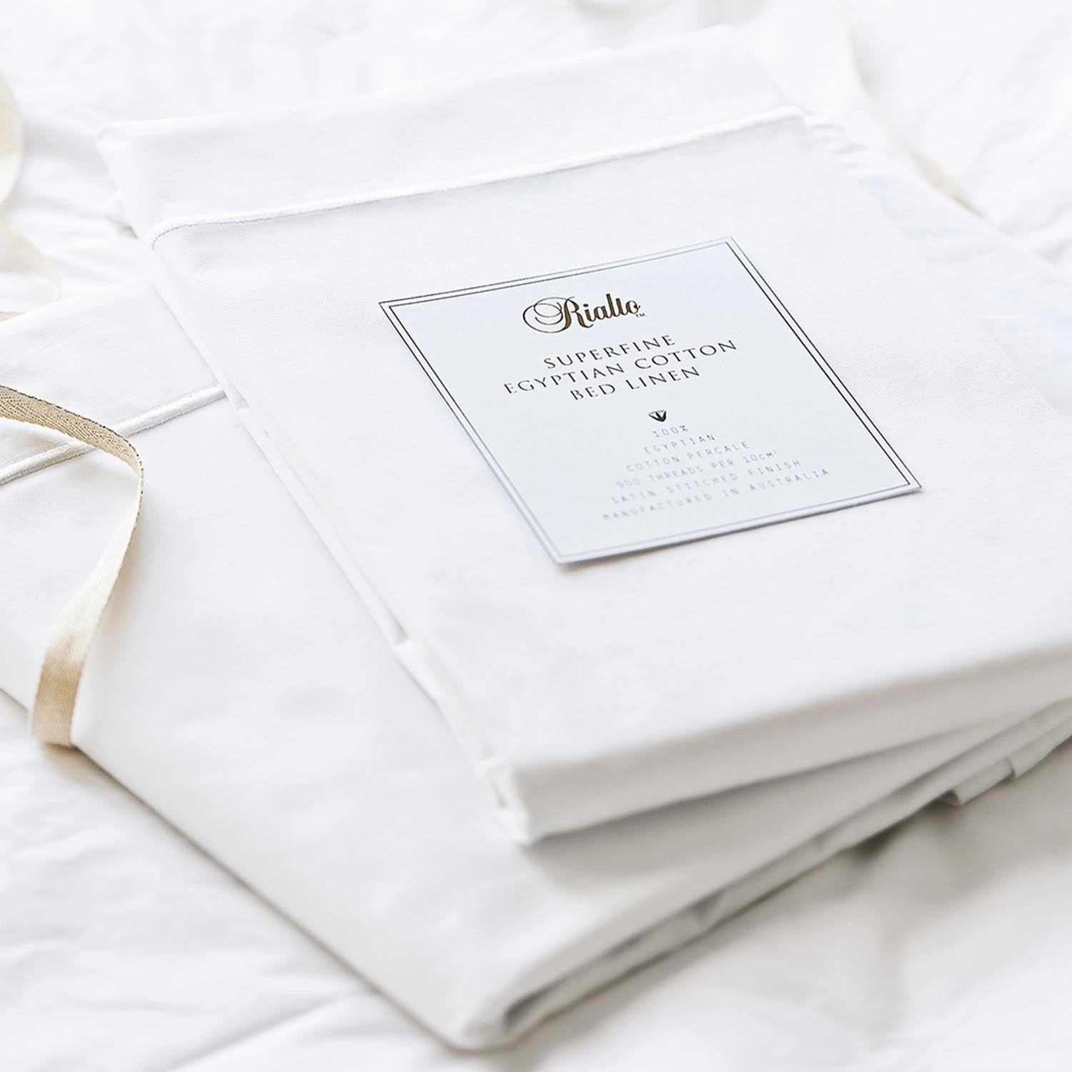 Egyptian Cotton Fitted Sheet Rust