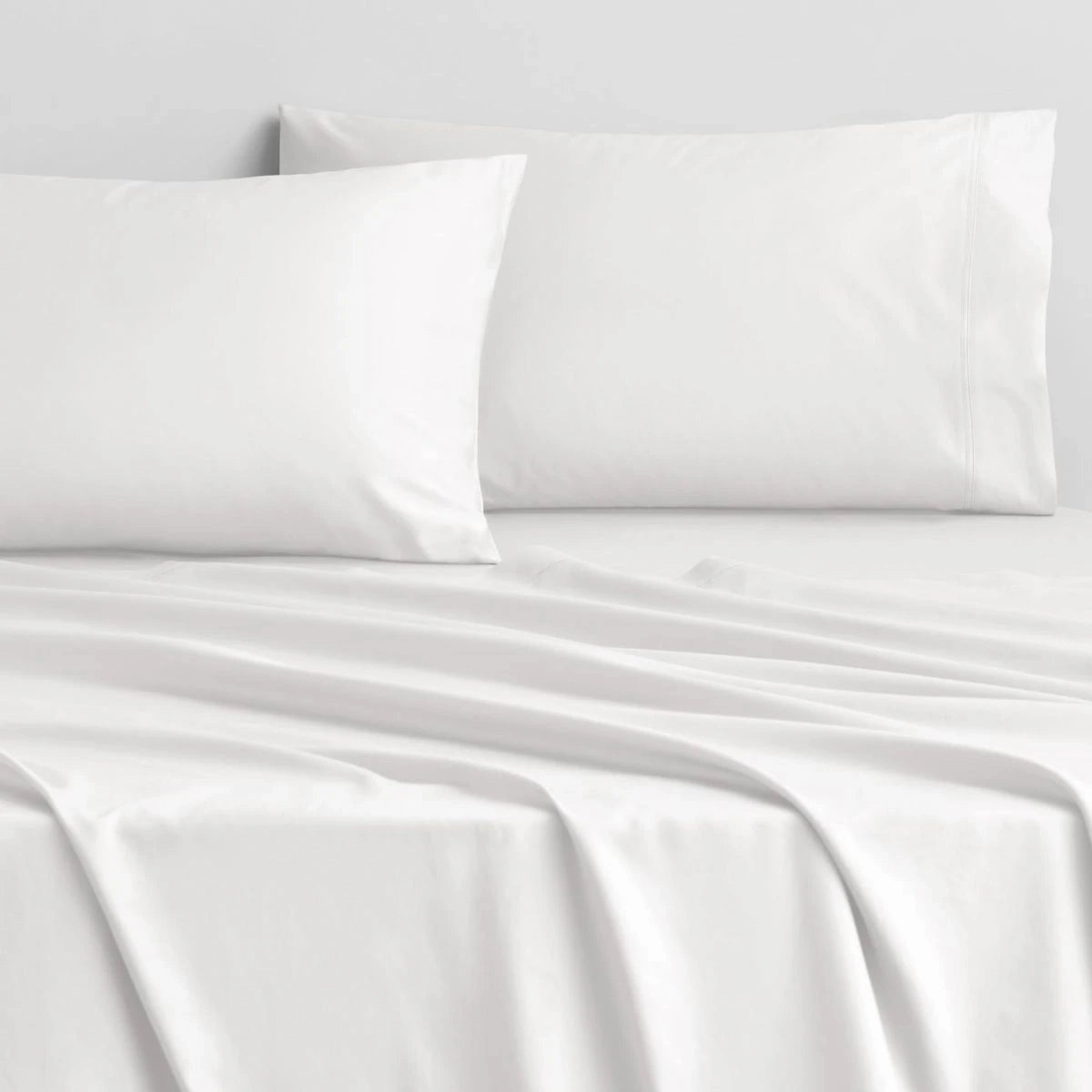 Egyptian Cotton Sateen Sheet Set WHITE by Sheridan