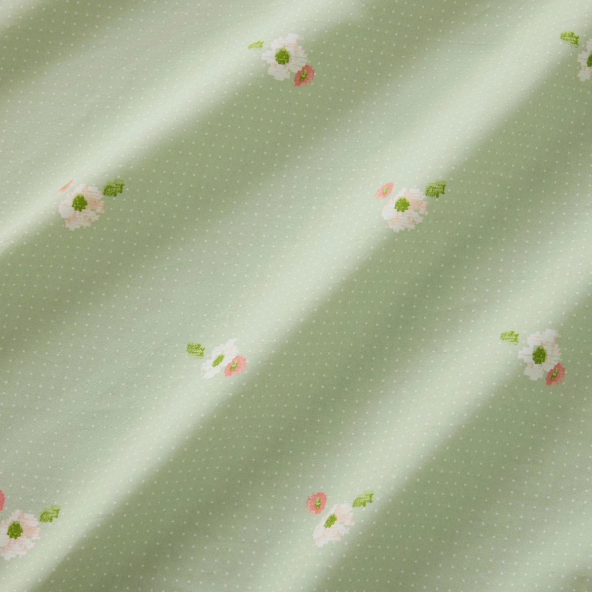 Elia Pale Lime Fitted Sheet Set by Sheridan