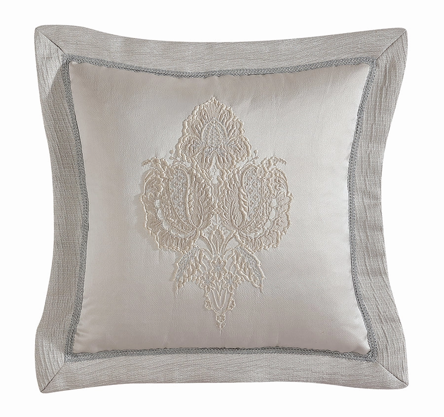 Emerson 45x45cm Filled Cushion Ivory