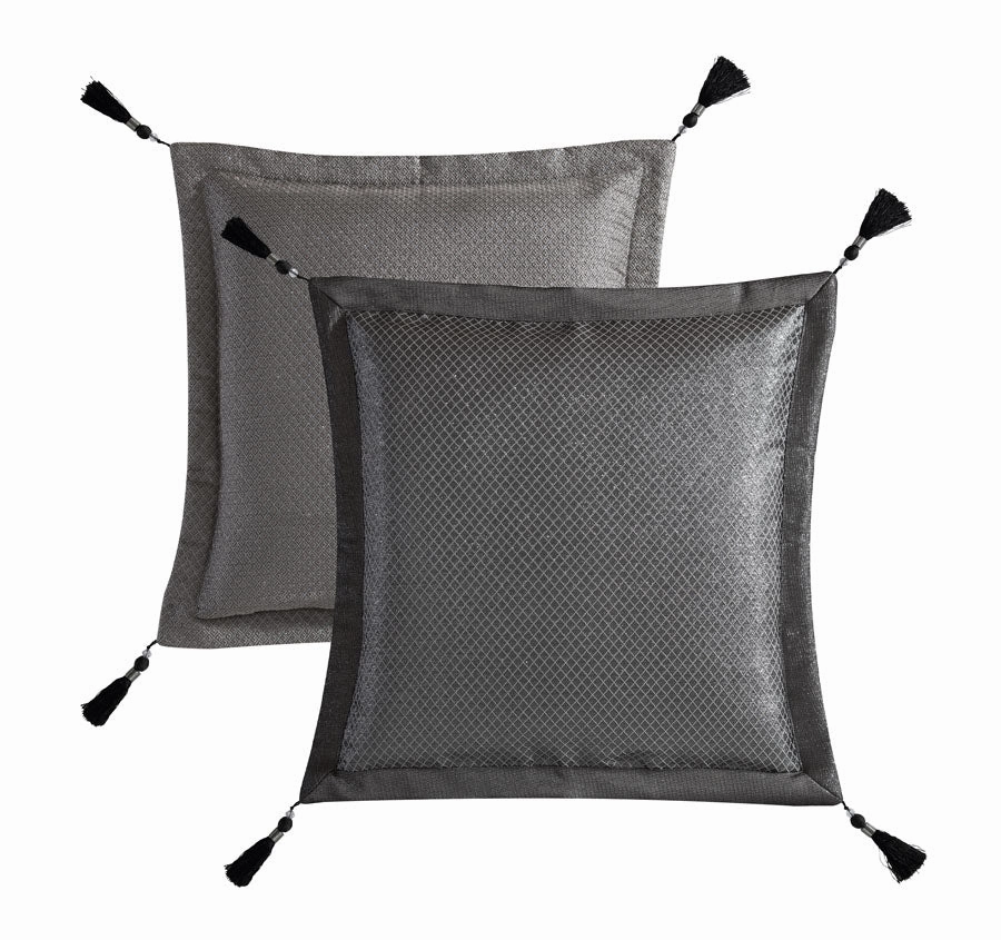 Emerson European Pillowcase Granite