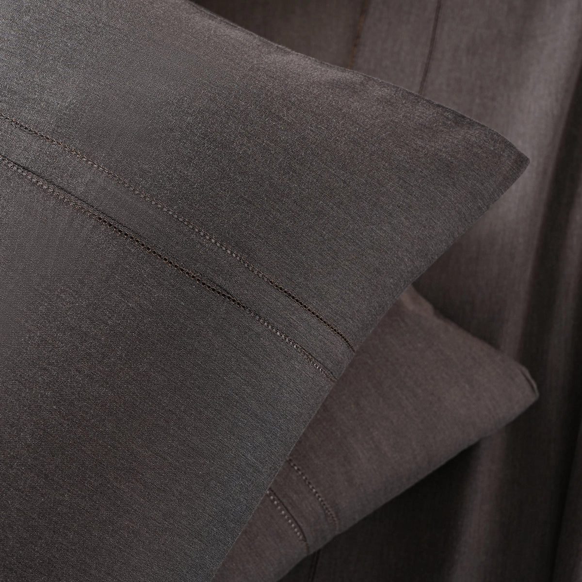 Emmie Made With Egyptian Cotton Ultra Soft Brown Bed Sheet