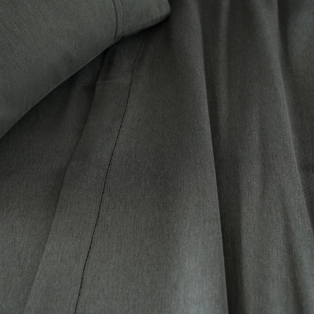 Emmie Made With Egyptian Cotton Ultra Soft Dark Green Bed Sheet