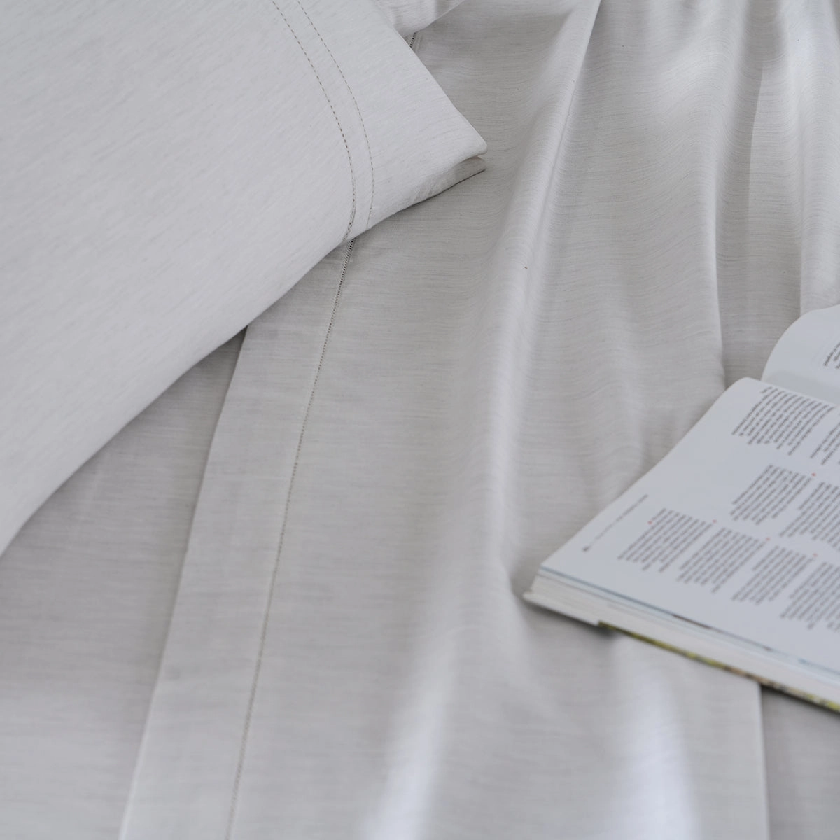 Emmie Made With Egyptian Cotton Ultra Soft White Bed Sheet with Pillow Case