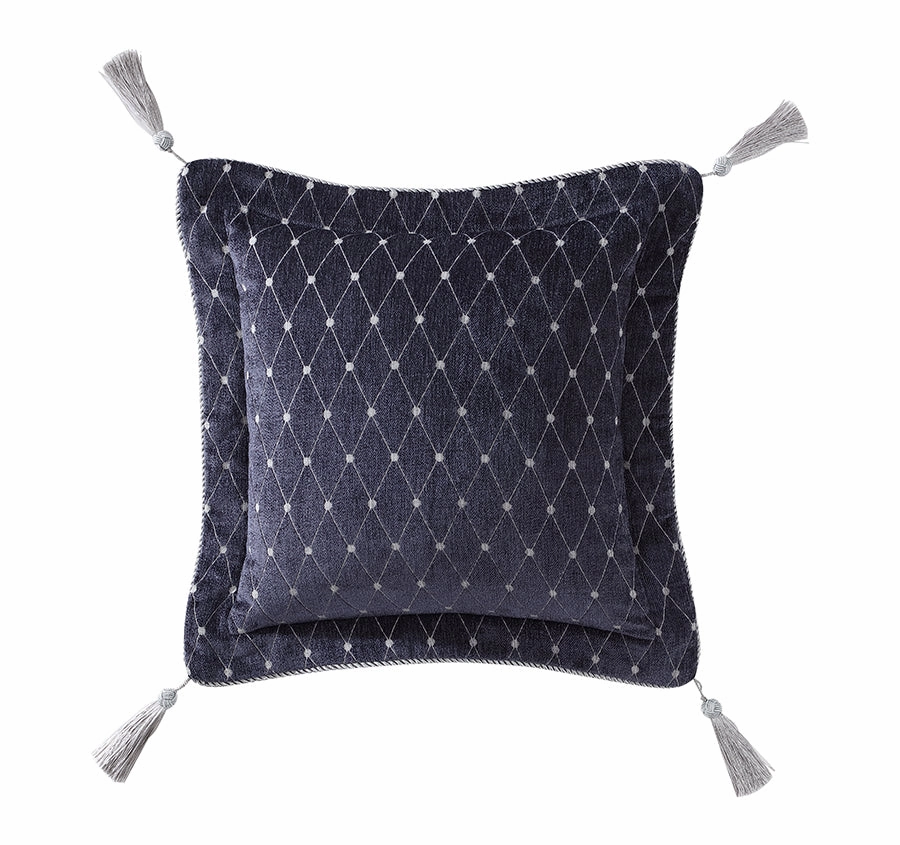 Esmeralda 45x45cm Filled Cushion Ink