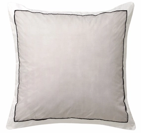 Essex European Pillowcase Stone