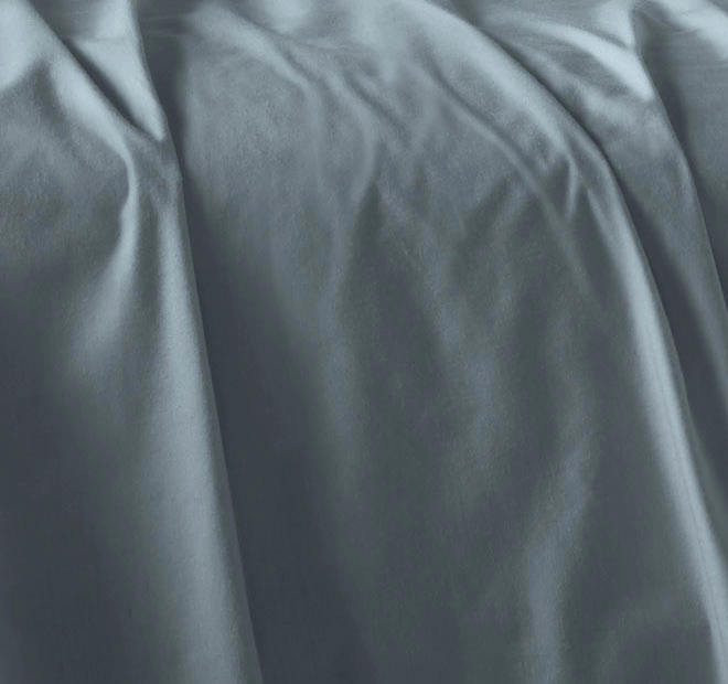 Eucalyptus Cotton Sheet Set Range Mirage Blue