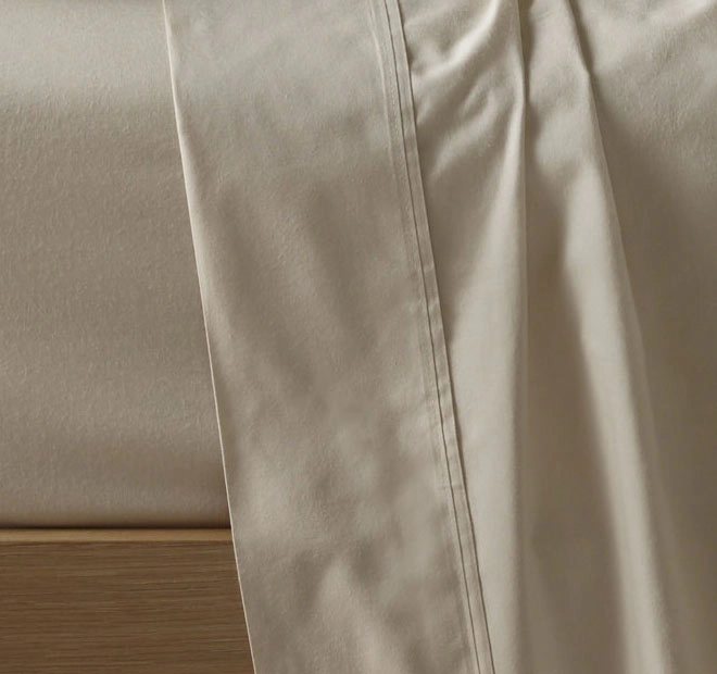 Eucalyptus Cotton Sheet Set Range Stone
