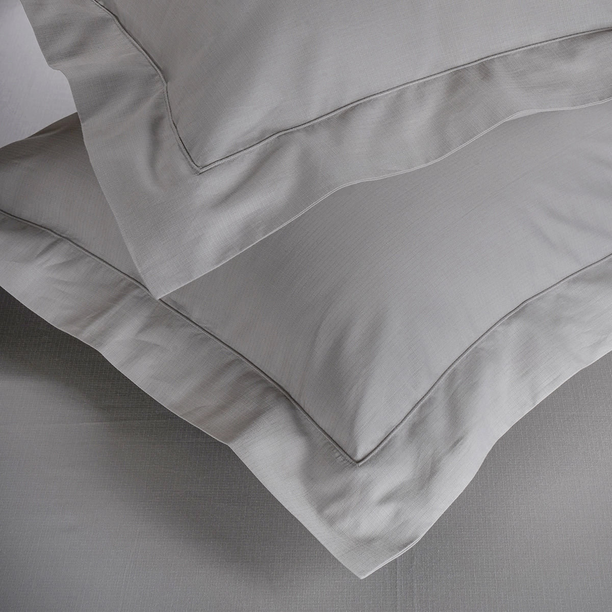 Felix Self Jacquard 100% Cotton Blue Bed Sheet with Pillow Case