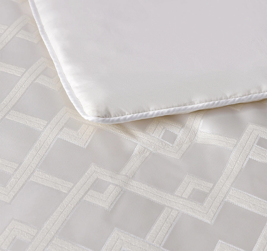 Firenze 6 Piece Comforter Set Range Pearl White