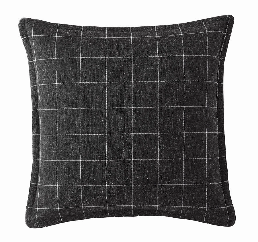 Fitzgerald European Pillowcase Coal