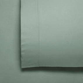 Fletcher Flannelette Cotton Sheet Sets Sage