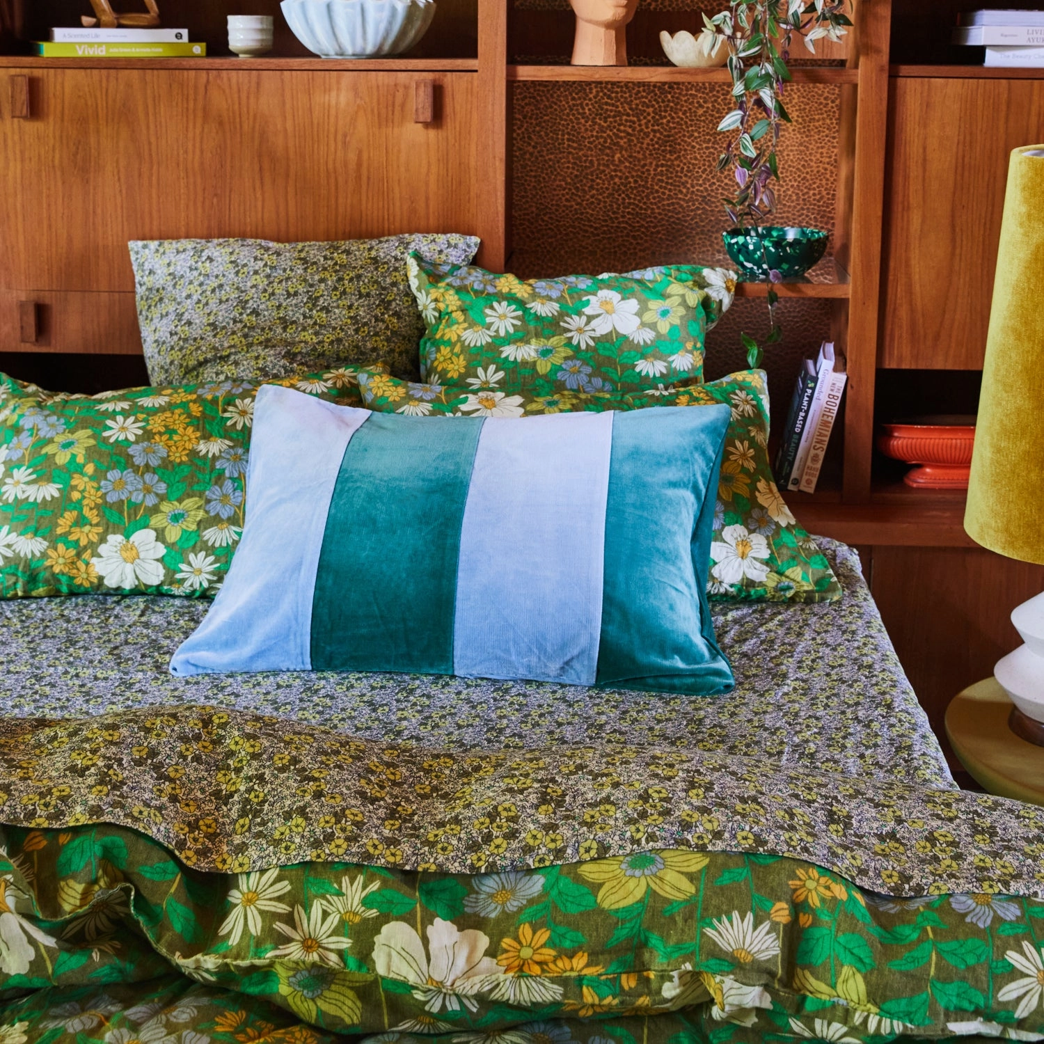 Florentine Linen Flat Sheet - Pear