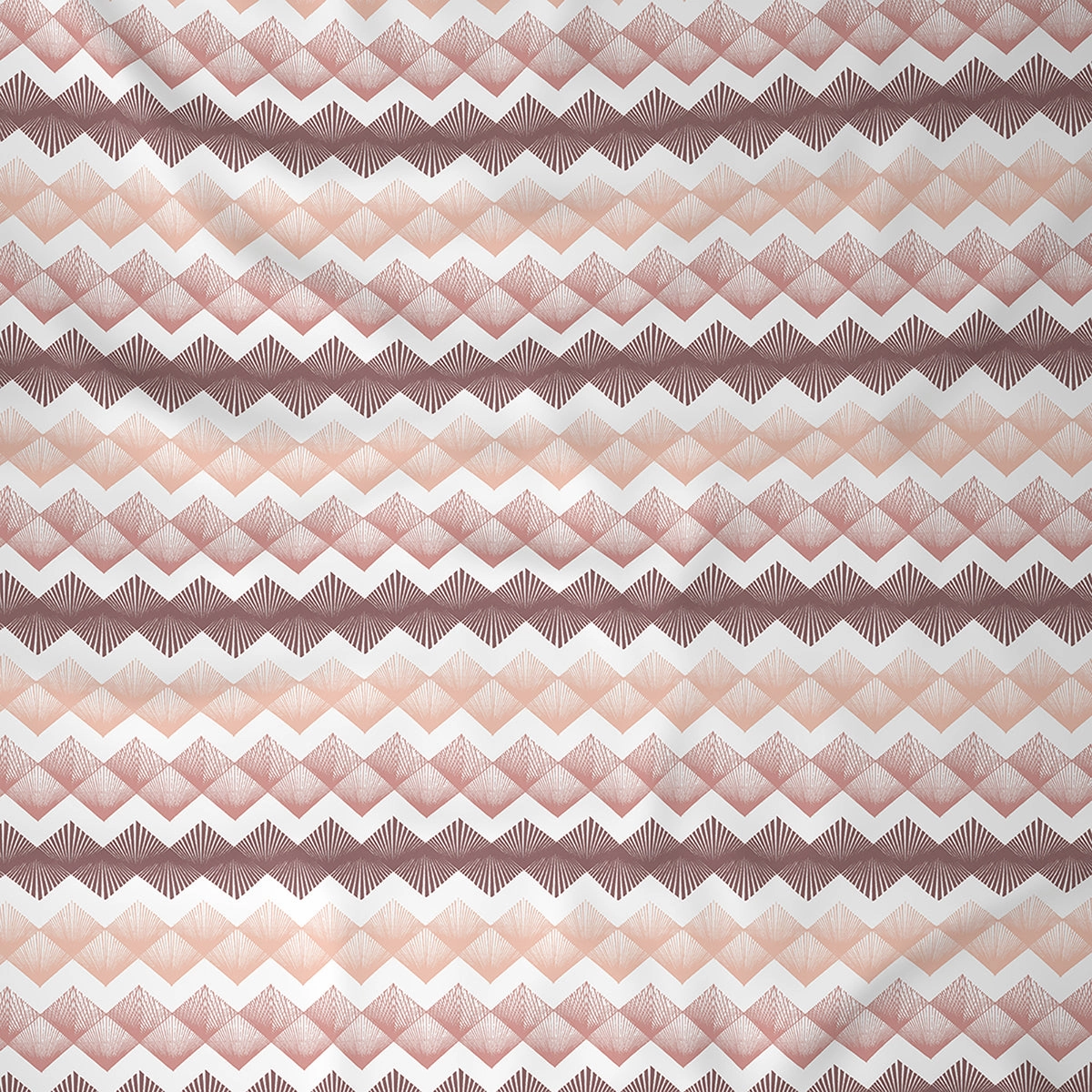 Florescence Livia Print Pink Fitted Sheet With Pillow Covers