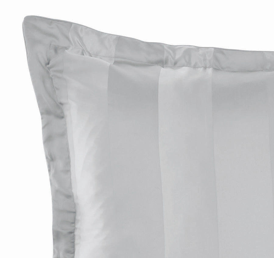 Francesco European Pillowcase Silver