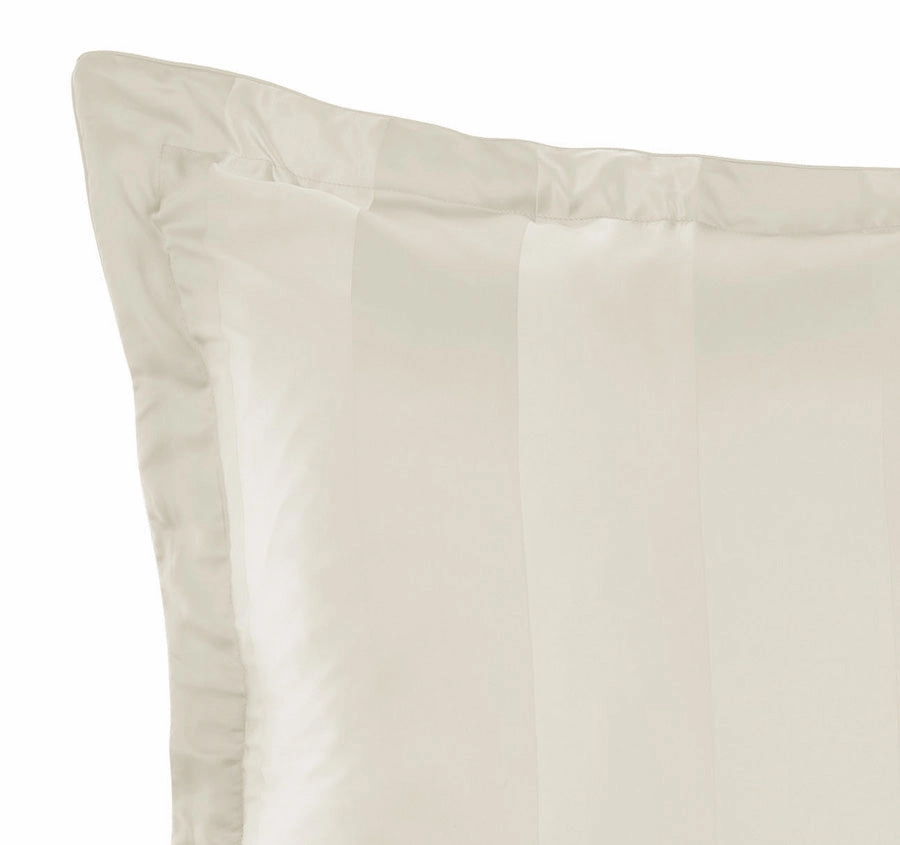 Francesco European Pillowcase White