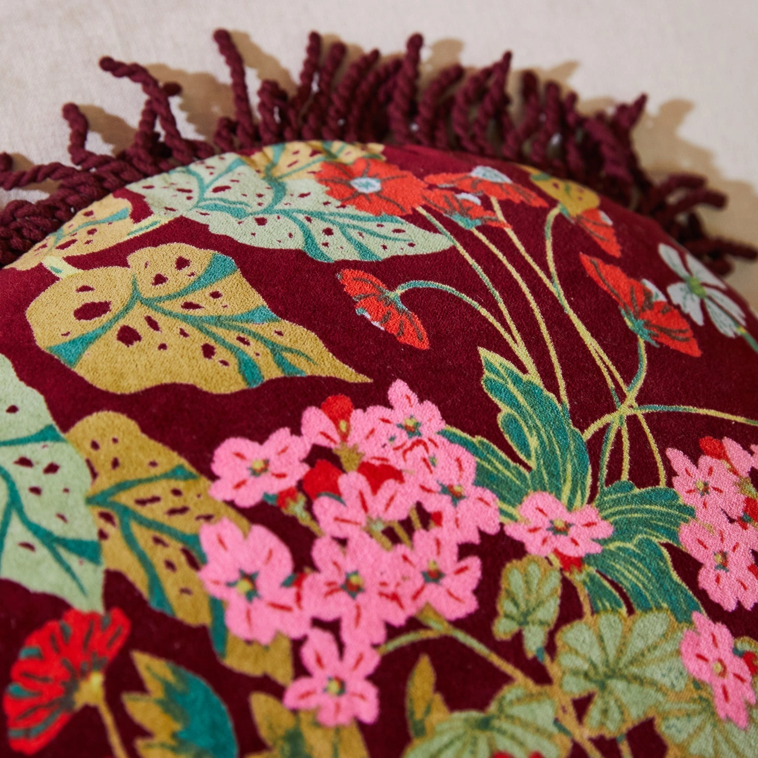 Genevieve Fringe Cushion