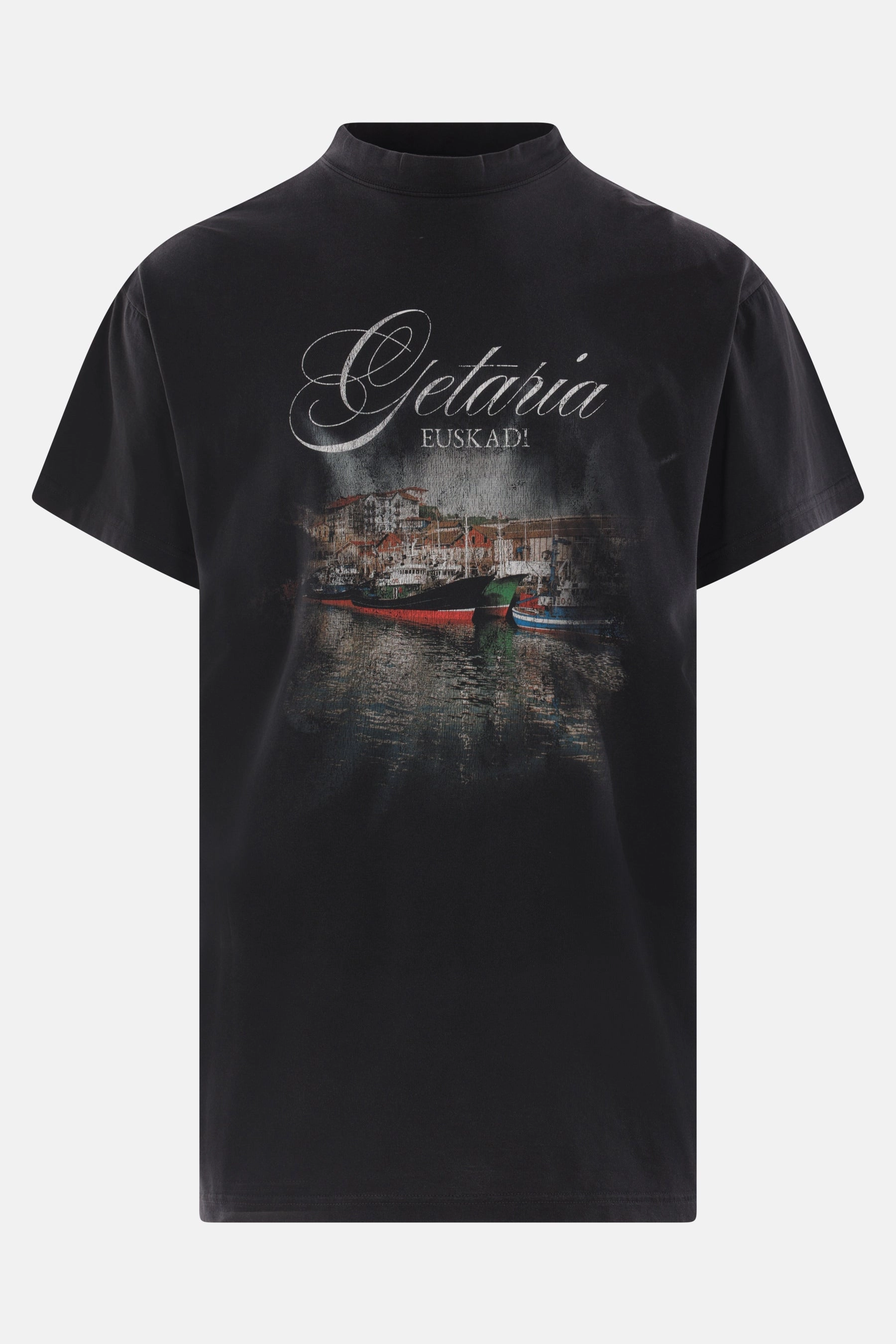 Getaria print cotton oversized t-shirt