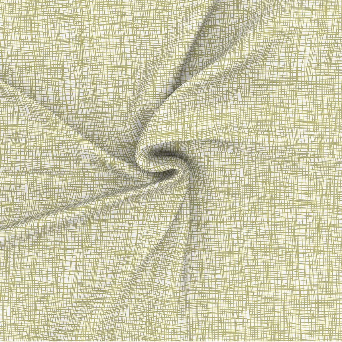 Glam Trace Printed 200 TC 100% Cotton Green Bed Sheet