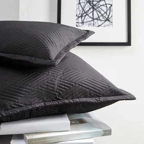 Halifax Black Decorator Cushion 30 x 50cm by Davinci