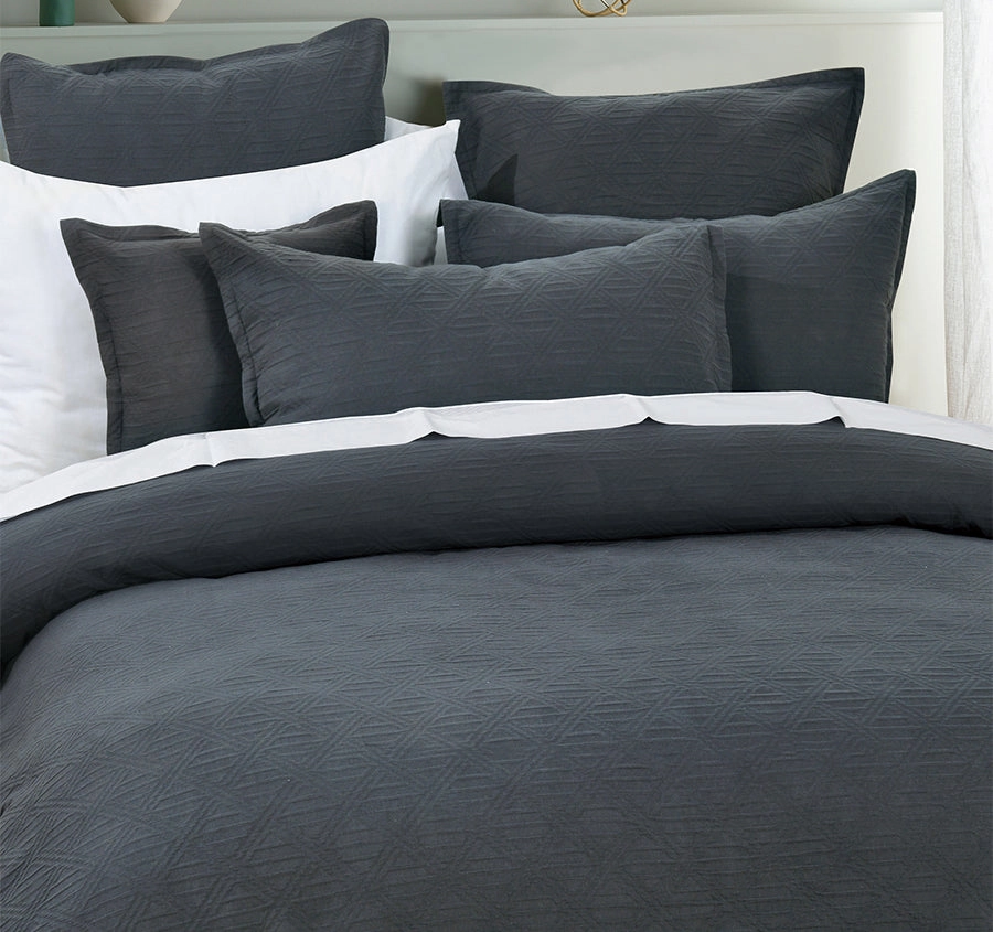 Hallston 43x43cm Filled Cushion Charcoal