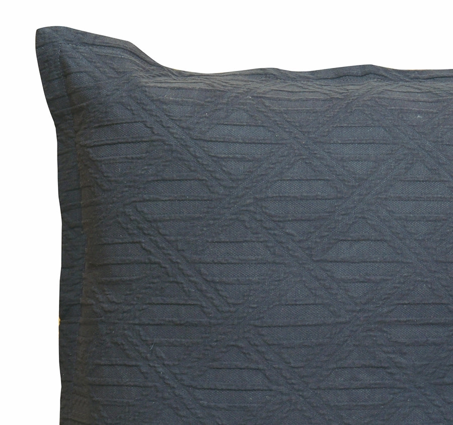 Hallston 43x43cm Filled Cushion Charcoal